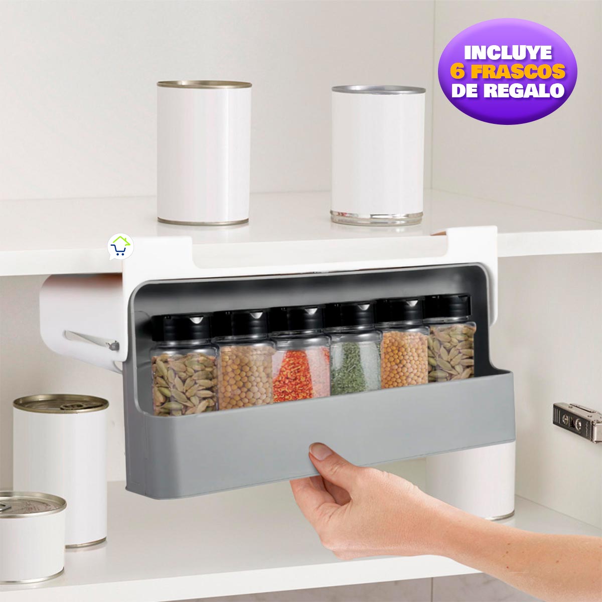 Miniatura 5 de Organizador De Condimentos 3013CO